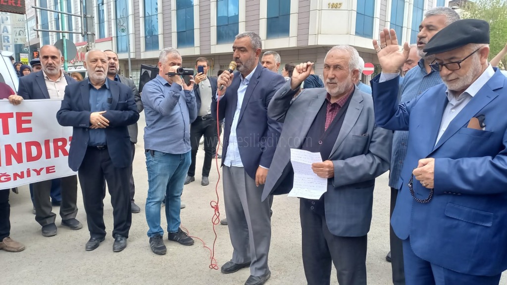 DÜNYA KUDÜS GÜNÜ DOLAYISIYLA BASIN AÇIKLAMASI YAPILDI