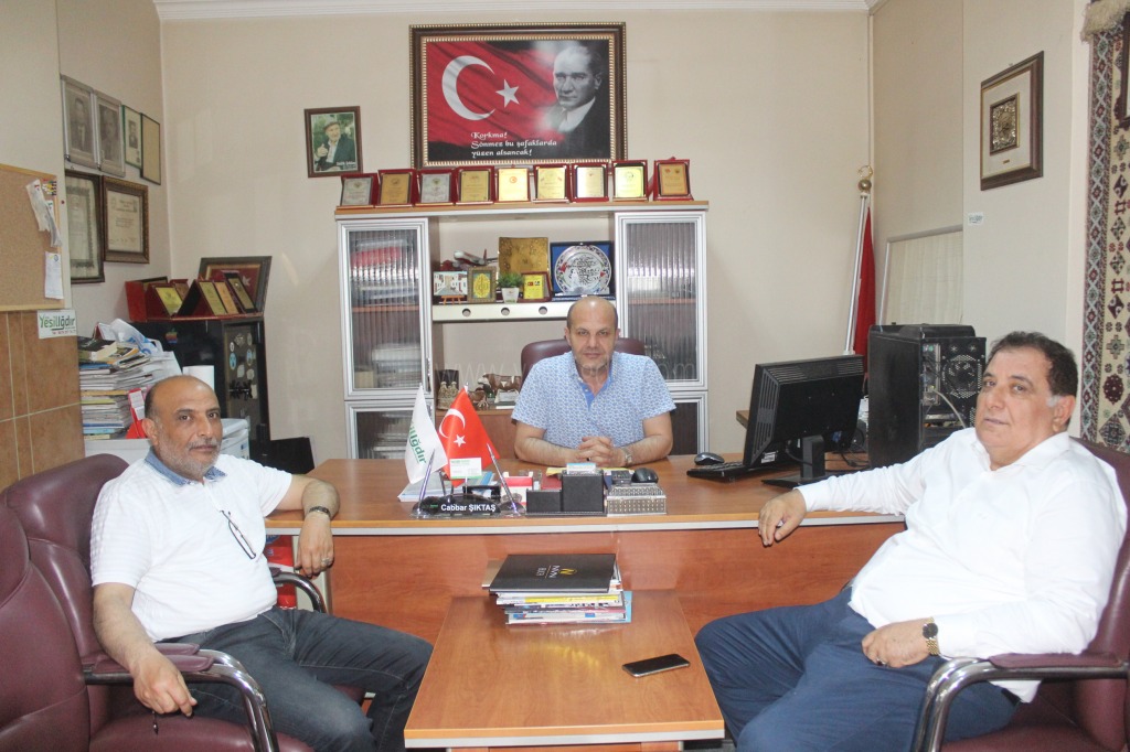 Daire Başkanı Nihat Arastan Nezaket Ziyareti