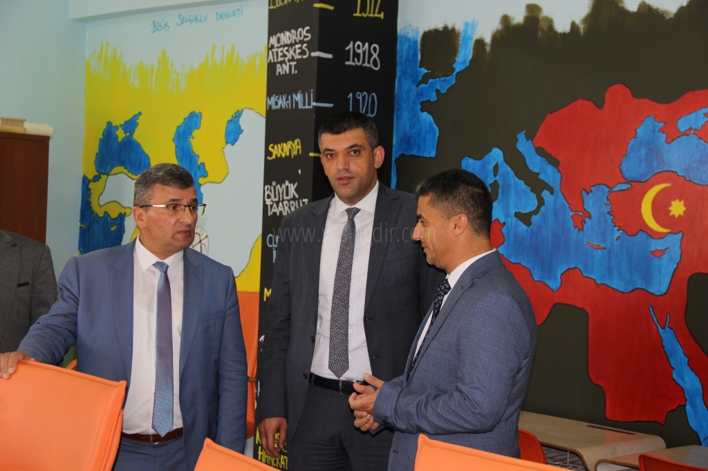 ORTAÖĞRETİM GENEL MÜDÜRÜNDE SOSYAL BİLİMLER LİSESİNE ZİYARET