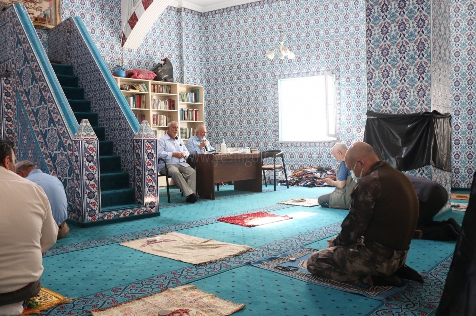 13 ŞEHİT POLİS İÇİN HACI HACER YUSUF CAMİSİNDE KURAN-I KERİM OKUTULDU