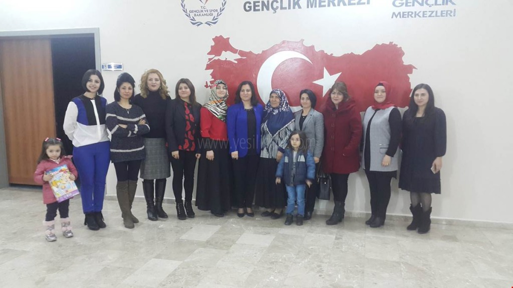 SEMA ÜNLÜ HANIMEFENDİ GENÇLİK MERKEZİNİ ZİYARET ETTİ