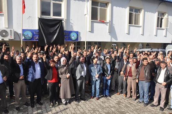 Tuzluca Ankara katliamını protesto etti