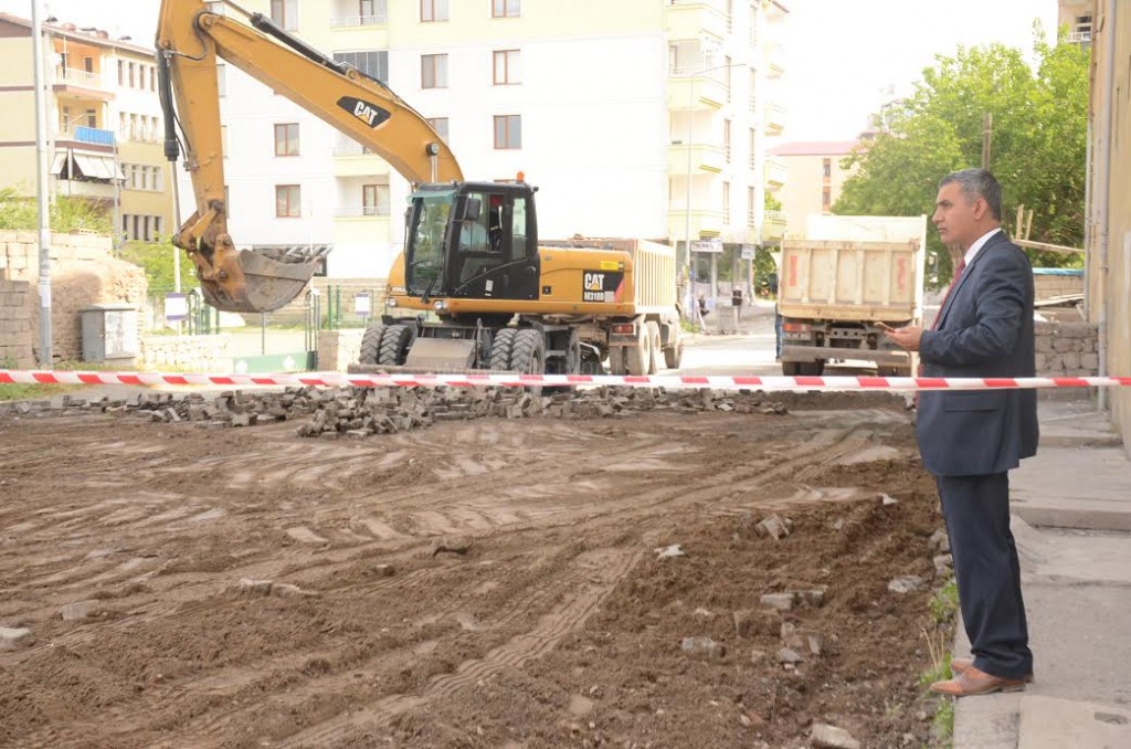 Şehir Merkezi Yol yapım Çalışmaları Başlatıldı