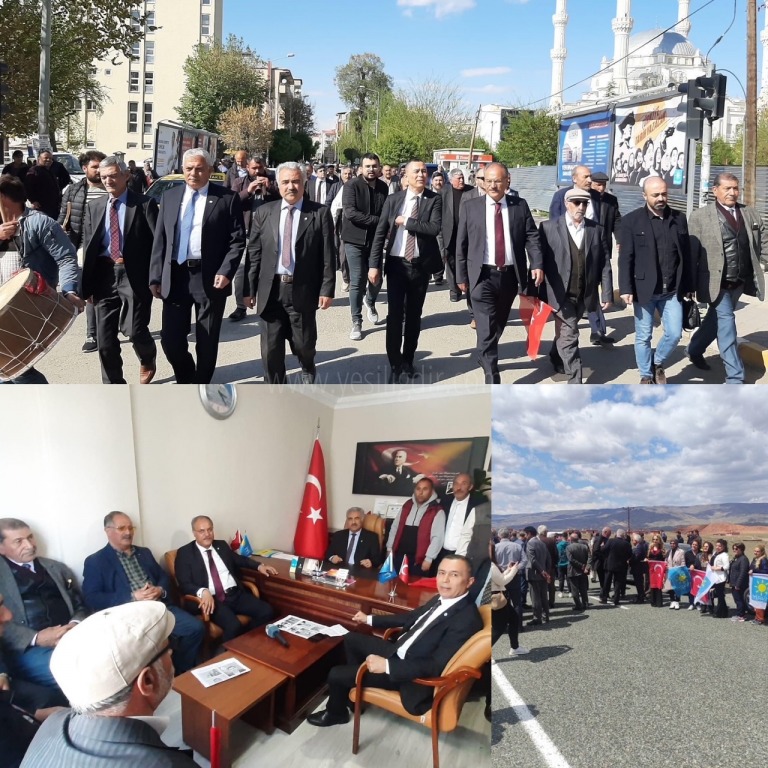 İYİ PARTİ ADAYLARI KEREM KARABULUT VE TANER BAŞARAN IĞDIRA GELDİ