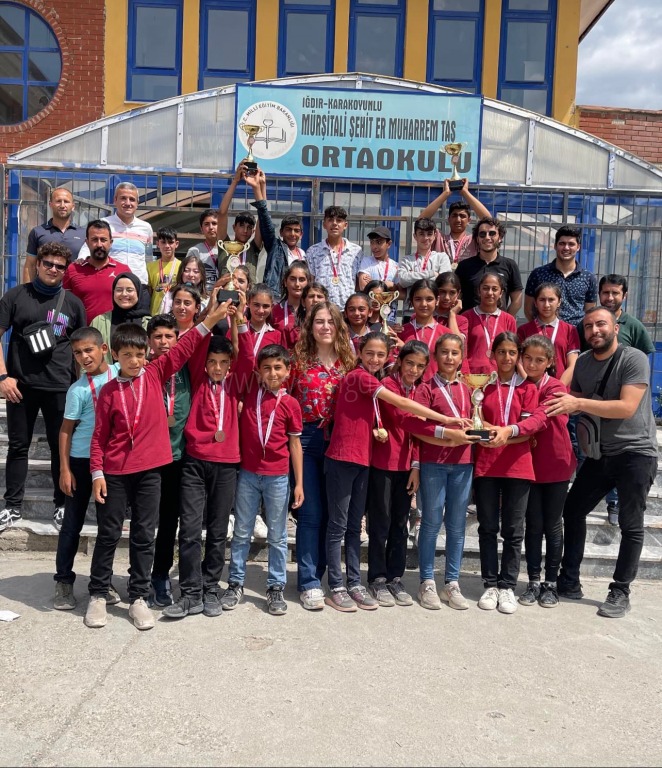 Dereceye giren öğrenciler ödüllendirildi