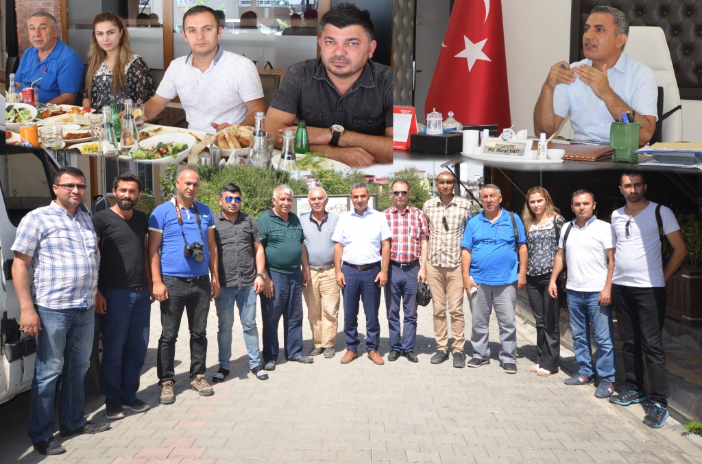 IĞDIR BELEDİYE BAŞKANI MURAT YİKİTTEN GAZATECİLERE YEMEK