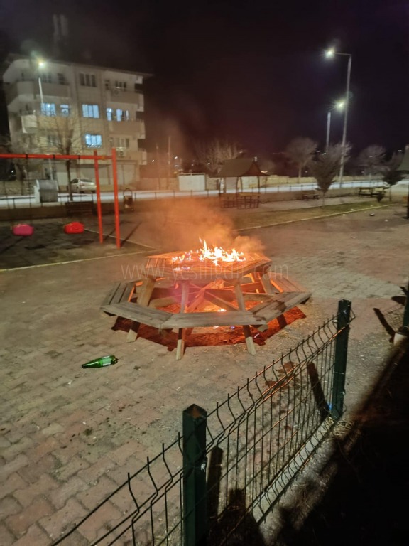 Parklar Yakılıyor Yıkılıyor