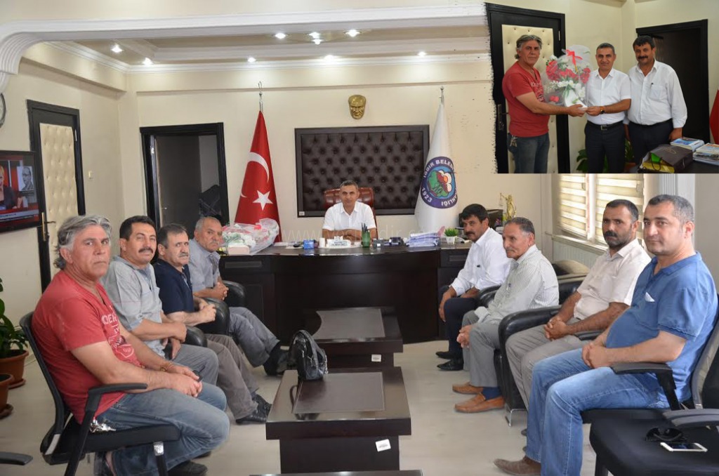 Söğütlü Mahallesinden Başkan Murat Yikite Teşekkür Ziyareti