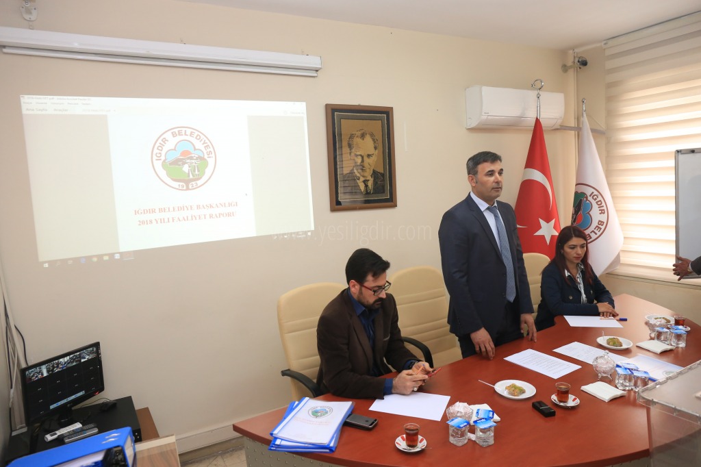 Iğdır Belediyesinin 2019 Yeni Dönem İlk Meclis Toplantısı Gerçekleştirildi