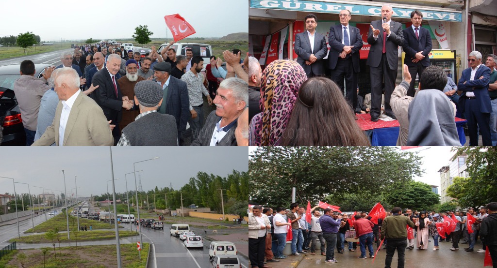 MİLLETVEKİLİ ADAYLARI GÜNER VE KOŞİK SEVENLERİ TARAFINDAN KARŞILANDI
