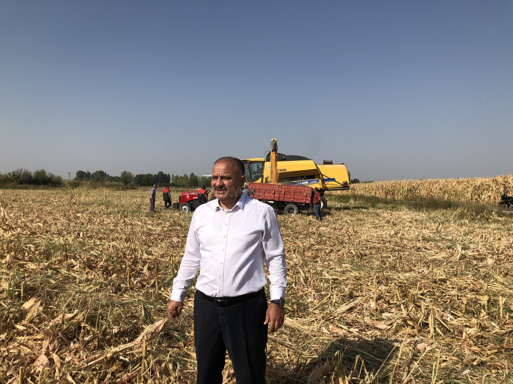 İL TARIM VE ORMAN MÜDÜRÜ ÖZKAN YOLCU SAHADA ÇİFTÇİLERİMİZİ ZİYARET ETTİ
