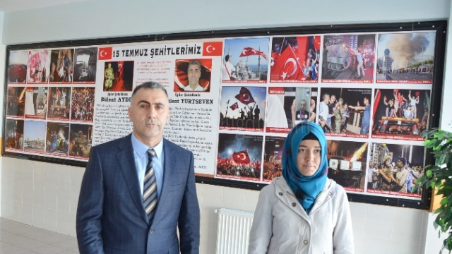 Iğdırlı Şehitlerin İsimleri Okulda Yaşatılıyor