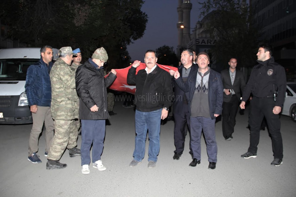 57 Alay Çanakkale Vefa Yürüyüşü Yapıldı