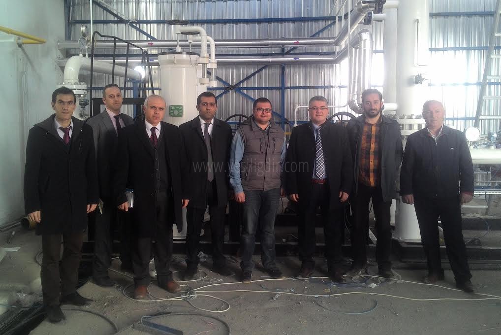 ÇEVRE VE ŞEHİRCİLİK İL MÜDÜRLÜĞÜNCE DOĞALGAZ BASINÇ DÜŞÜRME İSTASYONU ZİYARET EDİLDİ