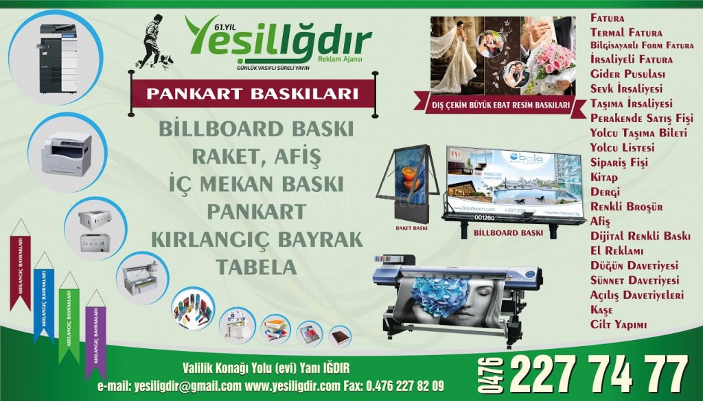 Yeşil Iğdır Reklam Ajansı