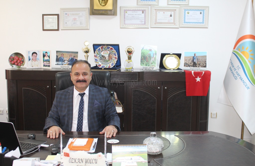 İL TARIM VE ORMAN MÜDÜRÜ ÖZKAN YOLCUNUN YENİ YIL MESAJI