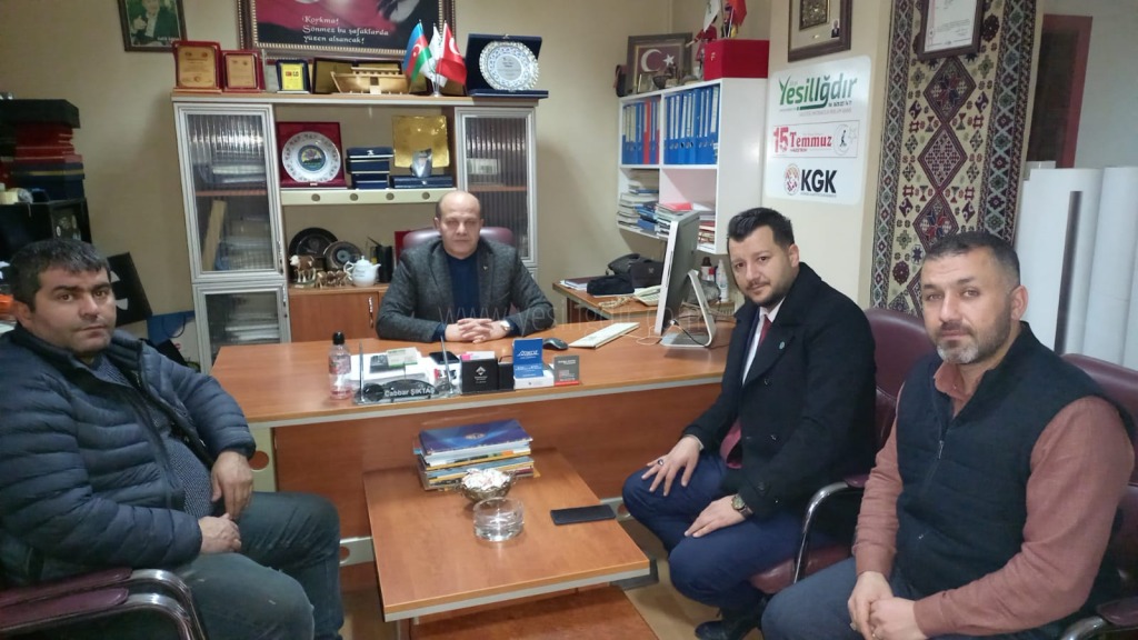 EĞİTİM GÜCÜ SEN BAŞKANI CAFER TAYYAR ÖZOĞULDAN 10 OCAK ZİYARTİ