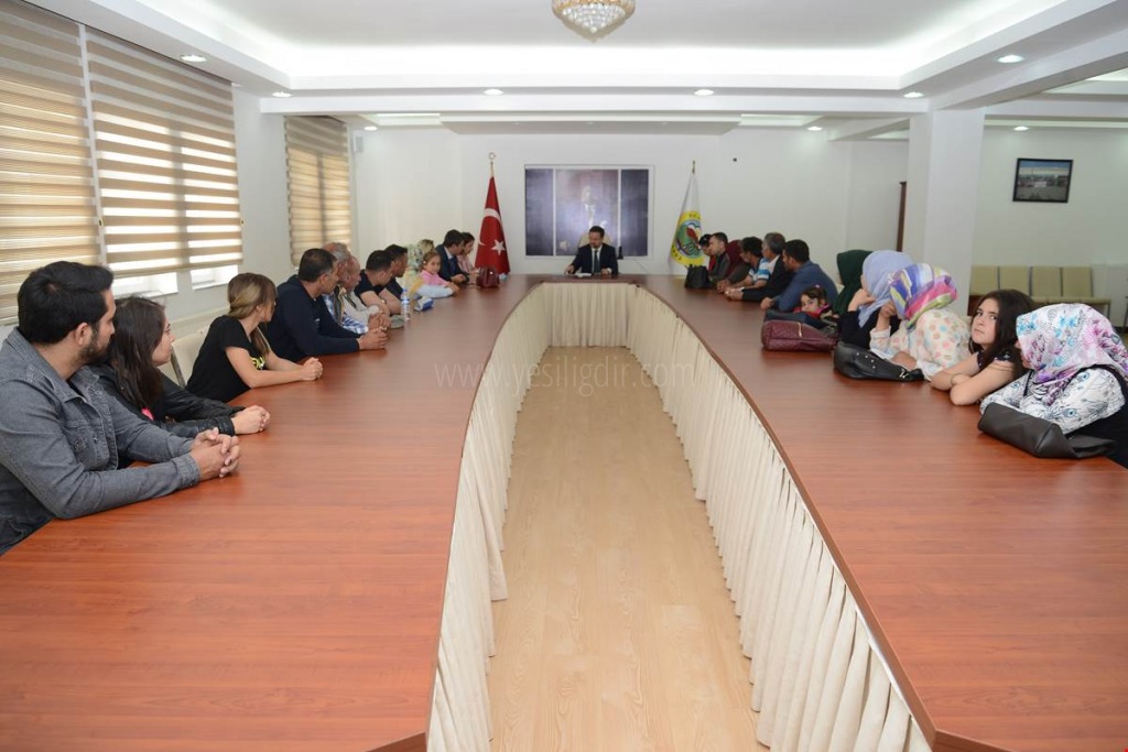 HALK TOPLANTISI DÜZENLENDİ