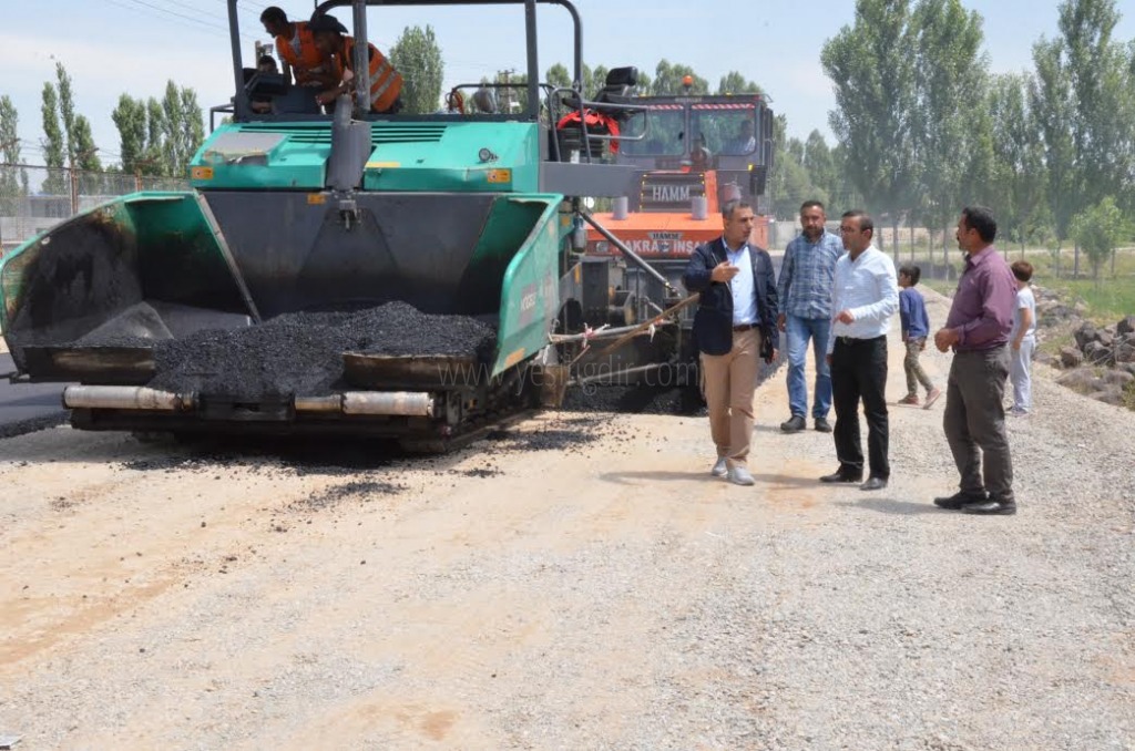 Asfalt Çalışması Aralıksız Devam Ediyor