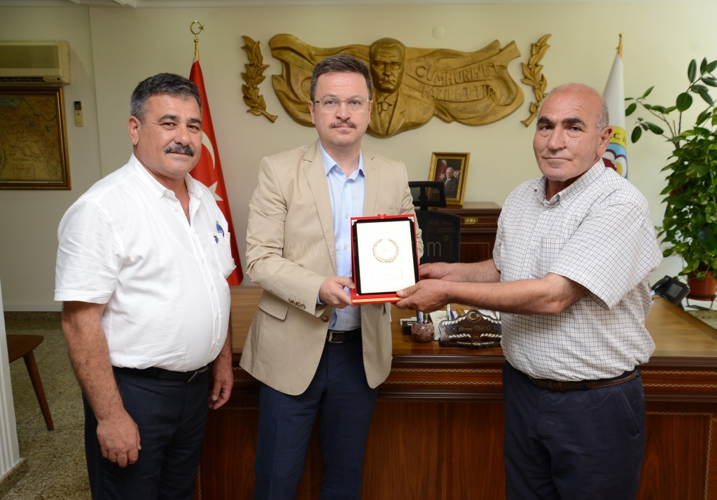 THK IĞDIR ŞUBE BAŞKANINDAN VALİ ÜNLÜYE ZİYARET