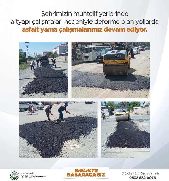 Altyapı Çalışmaları Aralıksız Devam Ediyor