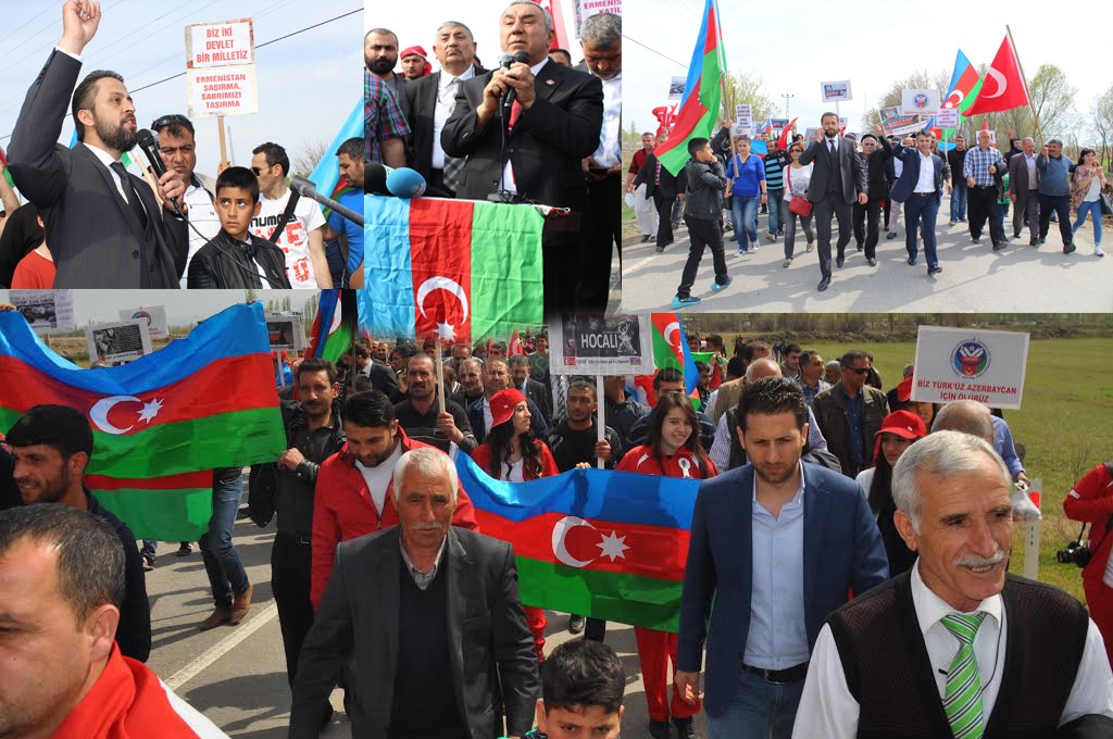 AZERBAYCANA ERMENİ SALDIRISI ERMENİ SINIRINDA KINANDI