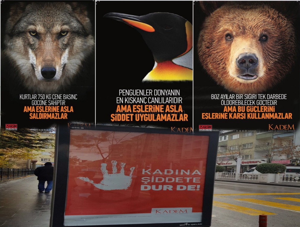 KADINA ŞİDDETE HAYIR KADEM