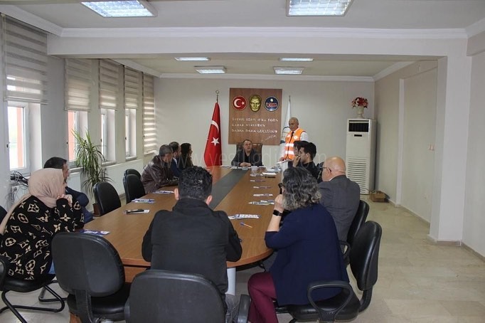 Kaymakamlık Çalışanlarına Deprem ve Yangın Egitimi verildi