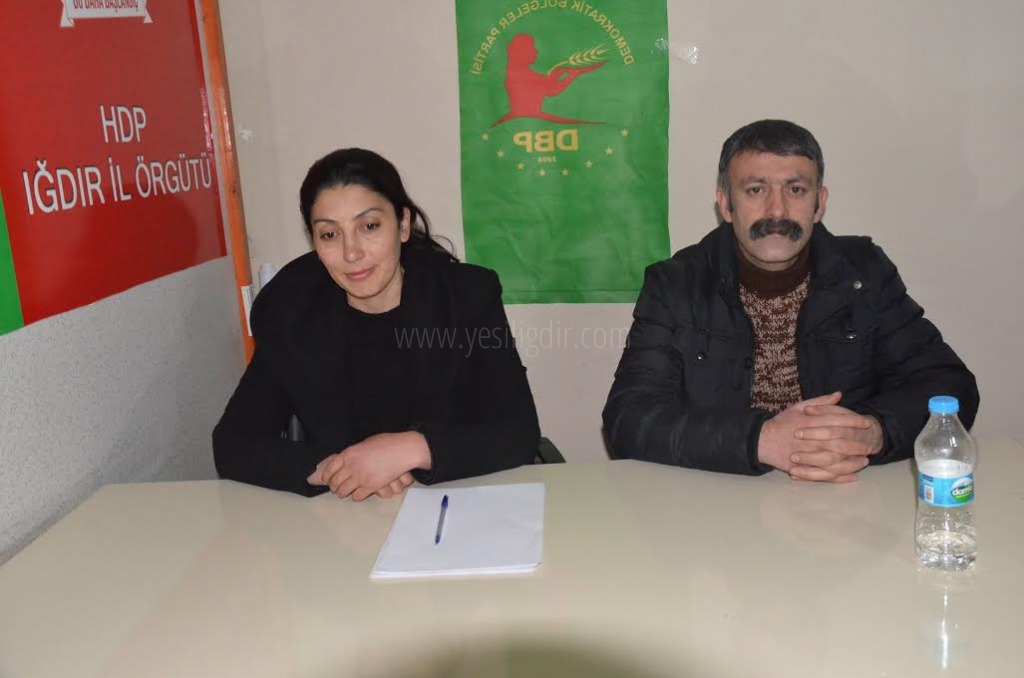 DBP Iğdır İl Örgütünden kongreye çağrı