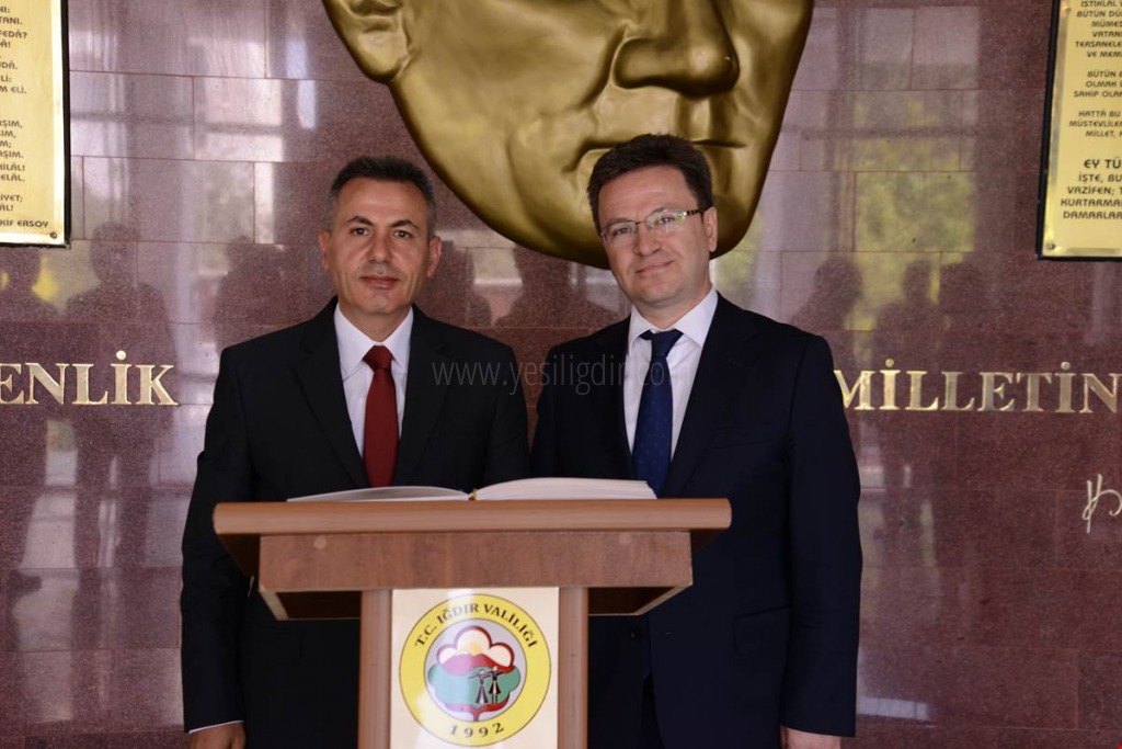 AĞRI VALİSİ SÜLEYMAN ELBAN VALİ ÜNLÜYÜ ZİYARET ETTİ