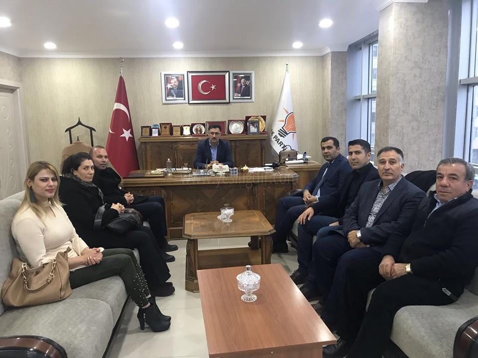 Ak Parti İl Başkanı Tutulmaza Nezaket Ziyareti