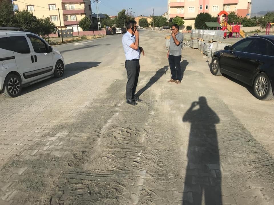 Bozulan Yollarda Tadilat Çalışmalar Devam Ediyor