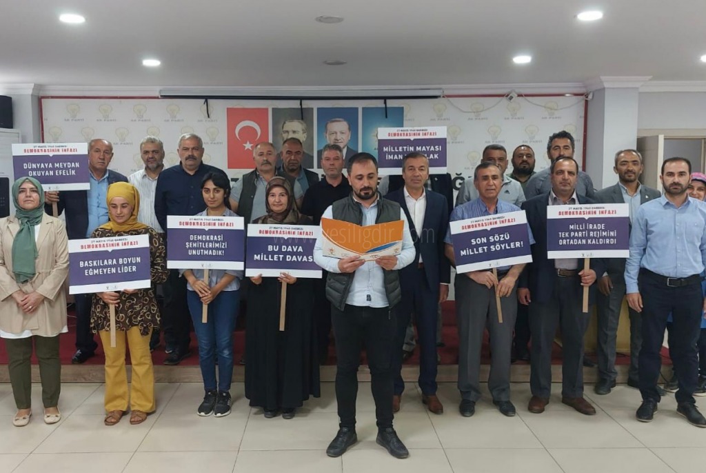 AK Parti Iğdır İl Başkanlığından '27 Mayıs' açıklaması