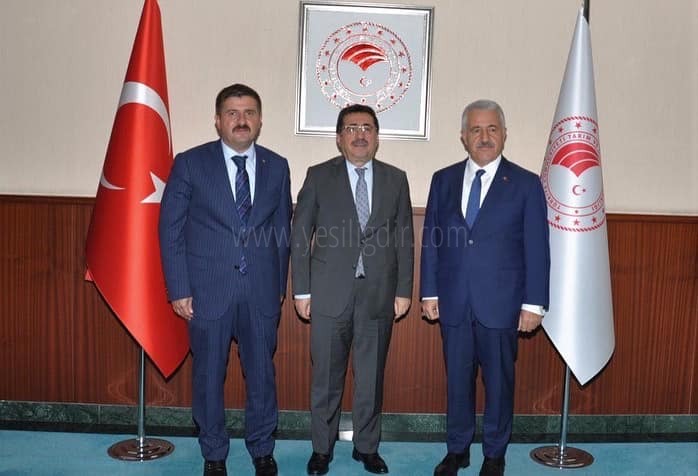 ValiBelediye Başkanvekili  H Engin Sarıibrahim Iğdırın Sorunları İçin Ankara Ziyareti Gerçekleştirdi