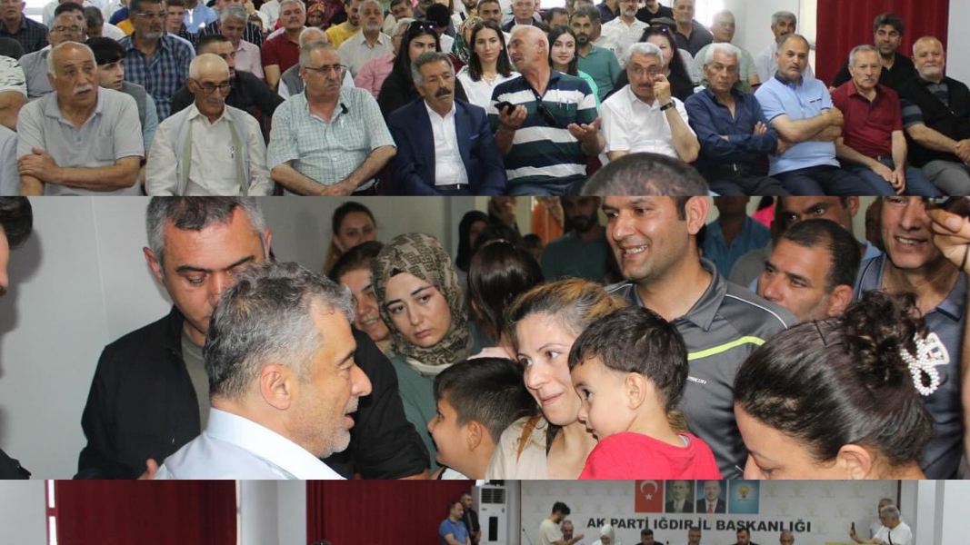 AK Parti Iğdır'da Bayramlaşma Töreni