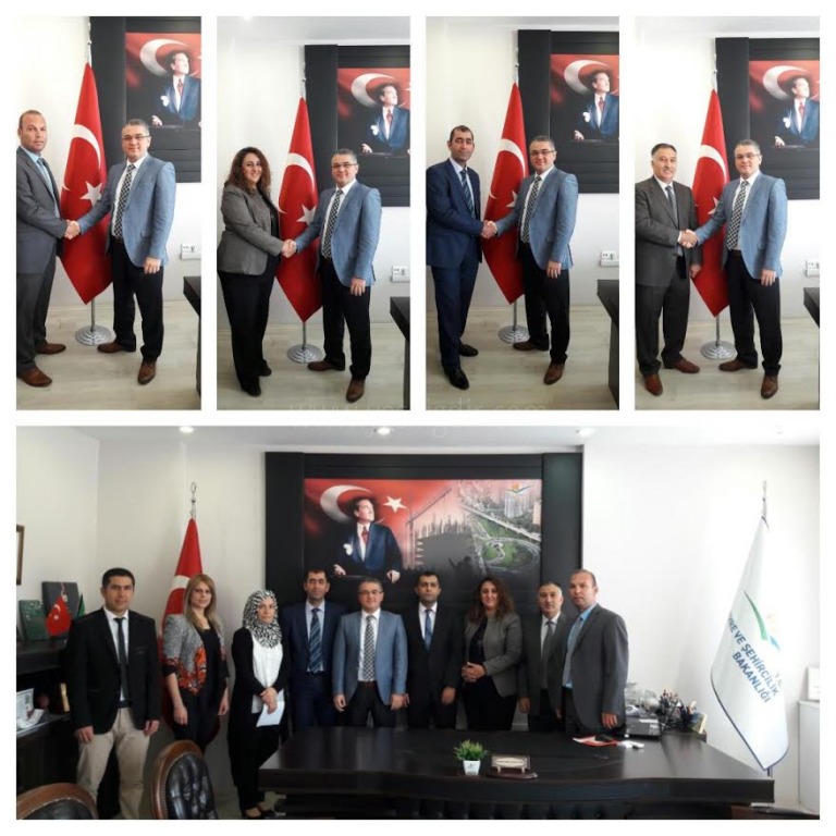 ÇEVRE VE ŞEHİRCİLİK İL MÜDÜRLÜĞÜ YENİ ŞUBE MÜDÜRLERİYLE HİZMETLERİNE DEVAM EDECEK