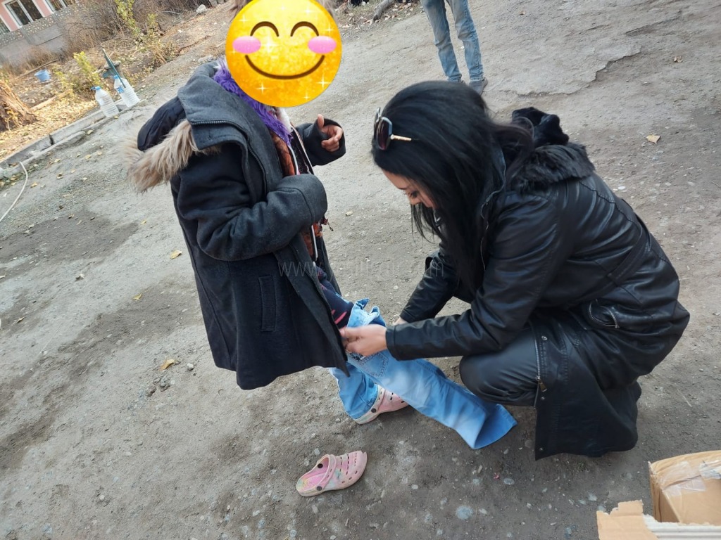 Batı Azerbaycan topluluğu Ankara ofisi Iğdır'daki yoksul ailelere yardım dağıttı
