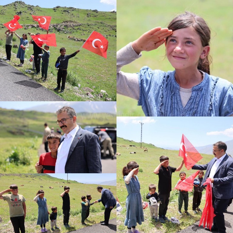 Korhan Yaylasında Valiye Asker Selamı