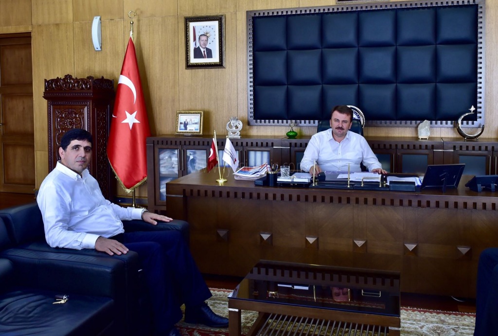 Rektör Alma Kahramanmaraş Büyükşehir Belediye Başkanı Fatih Mehmet Erkoçu Ziyaret Etti