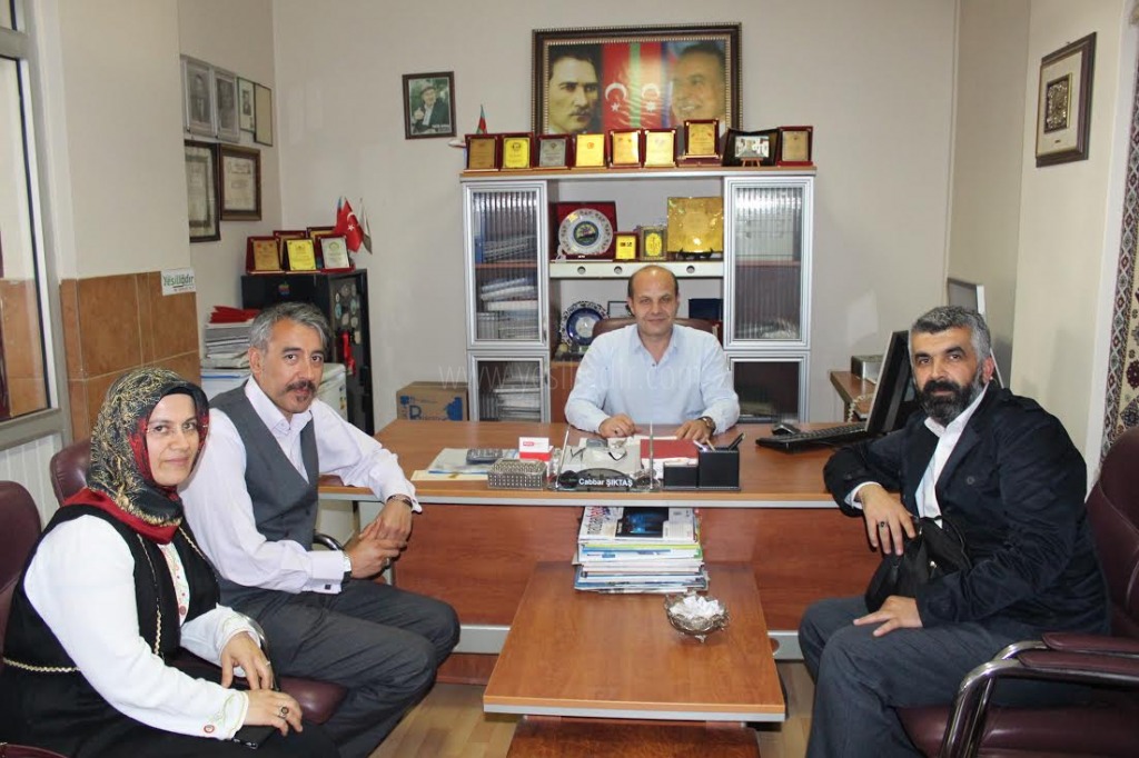 Araştırmacı Yazar Ahmet Turgut nezaket ziyaretinde bulundu