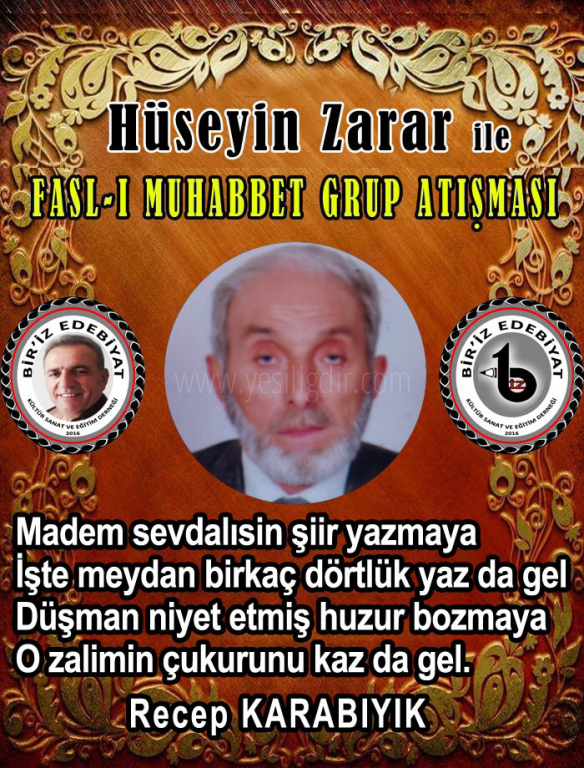 329 Fasl-ı muhabbet Atışma dörtlükleri