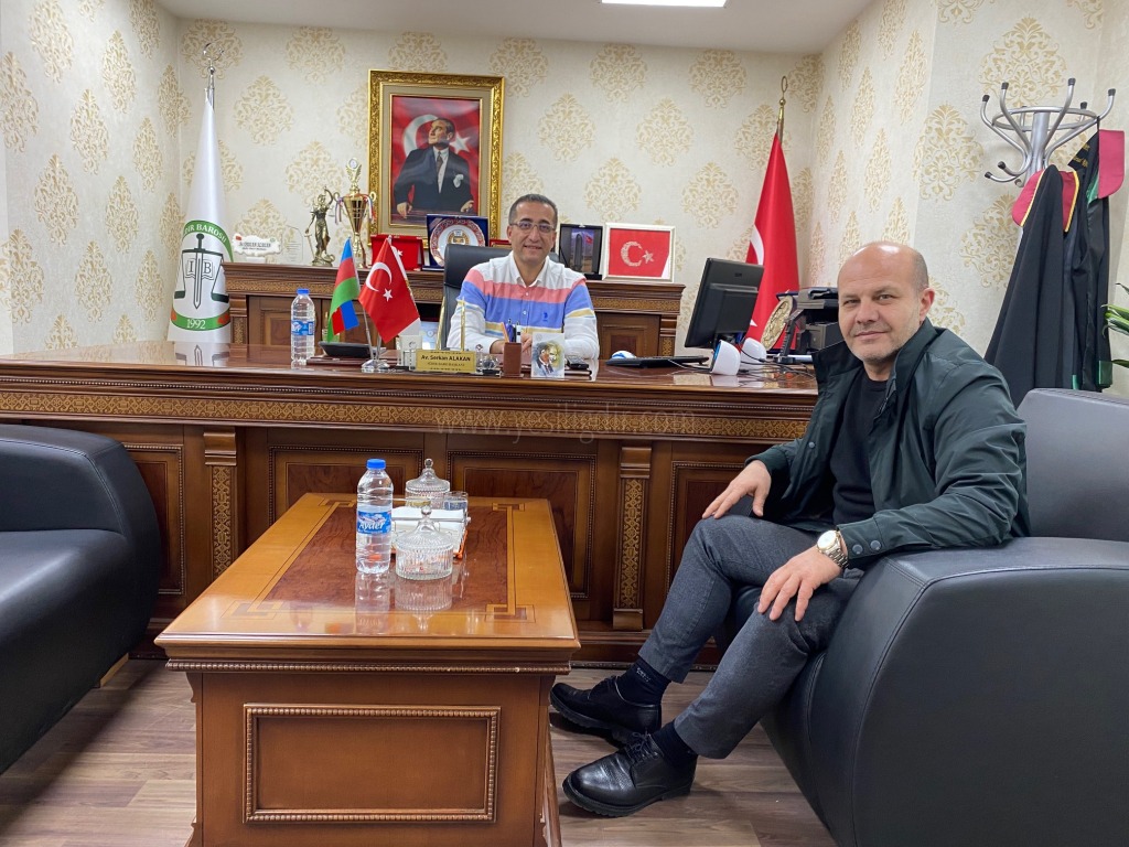 IĞDIR BAROSUNA NEZAKET ZİYARETİ