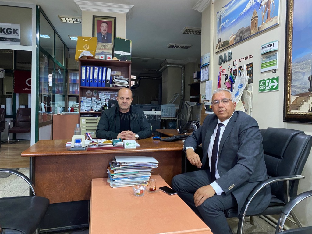HOLLANDA AZERBAYCAN TÜRK KÜLTÜR DERNEĞİ BAŞKANI İLHAN AŞKIN GAZETEMİZİ YİYARET ETTİ