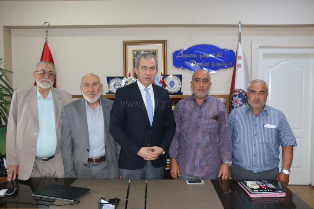 IĞDIR EHLİBEYT LİMLER DERNEĞİ BAŞKAN VE ÜYELERİ İL EMNİYET MÜDÜRÜ YÜKSEL BABALI ZİYARET ETTİ