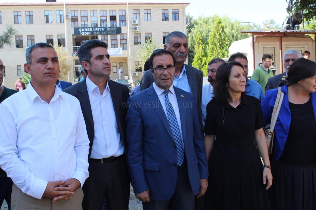 Iğdır'da Kayyum Atanan Belediye Meclis Üyelerinden basın açıklaması