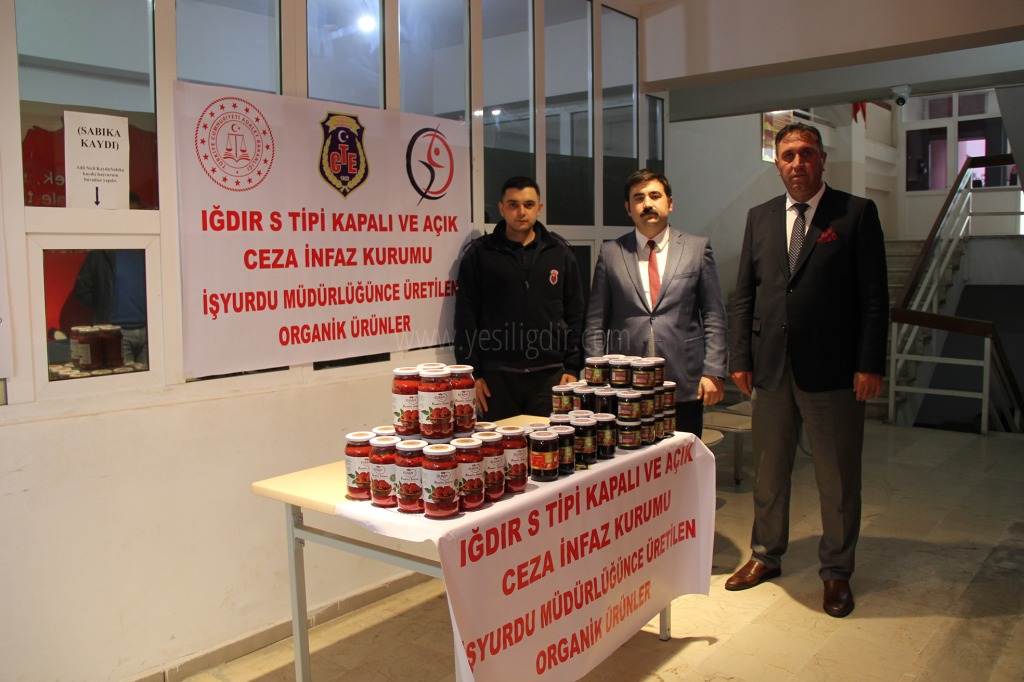 Ceza infaz Kurumunda Organik Gıda Satışı Başladı