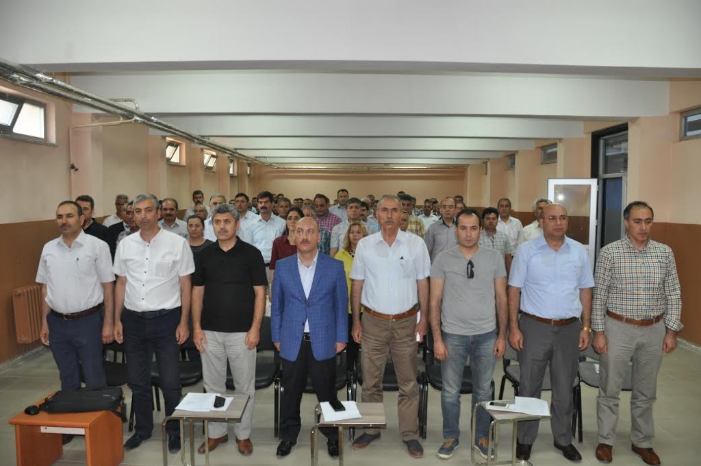 IĞDIRDA YIL SONU MÜDÜRLER TOPLANTISI YAPILDI