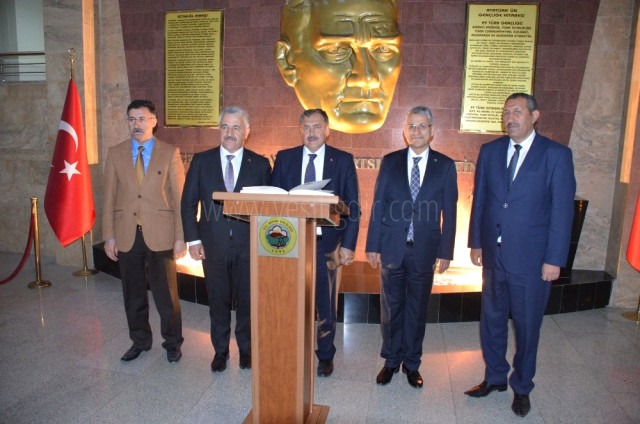 Bakan Arslan ve Eroğlu'nun Iğdır Valiliği Ziyareti