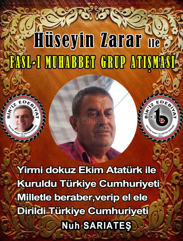 272 Fasl-ı muhabbet Atışma dörtlükleri