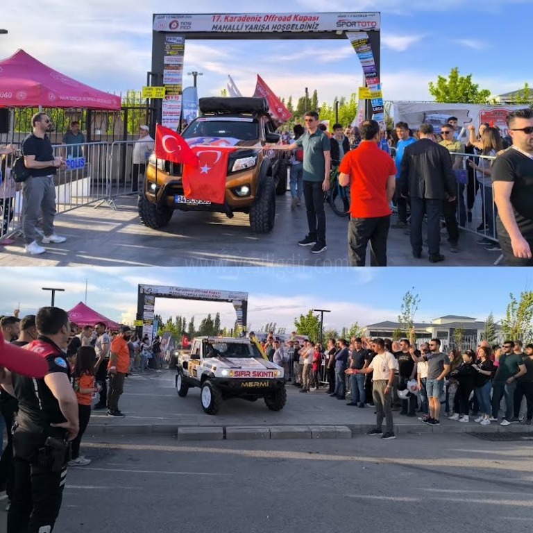 17 Karadeniz Off-Road Kupası 1 Ayak İçin Iğdır'da Seremonik Start Verildi